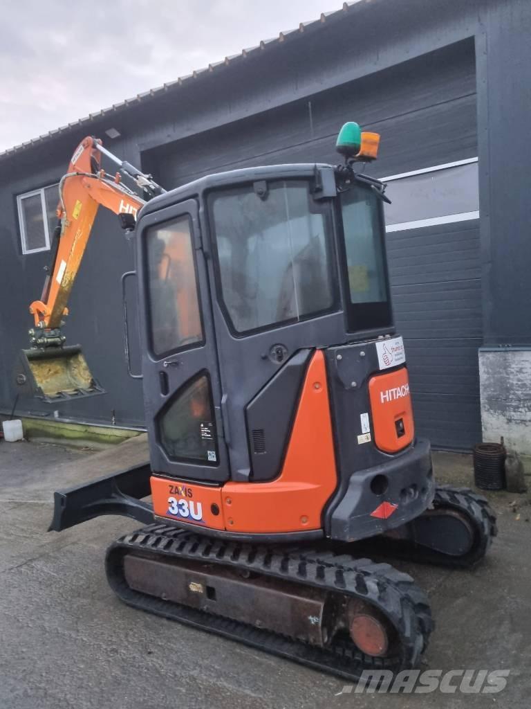 Hitachi 33u Zaxis Miniekskavaatorid < 7 t