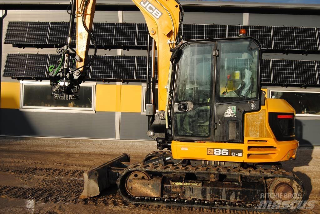 JCB 86 C-2 Väikeekskavaatorid 7t-12t