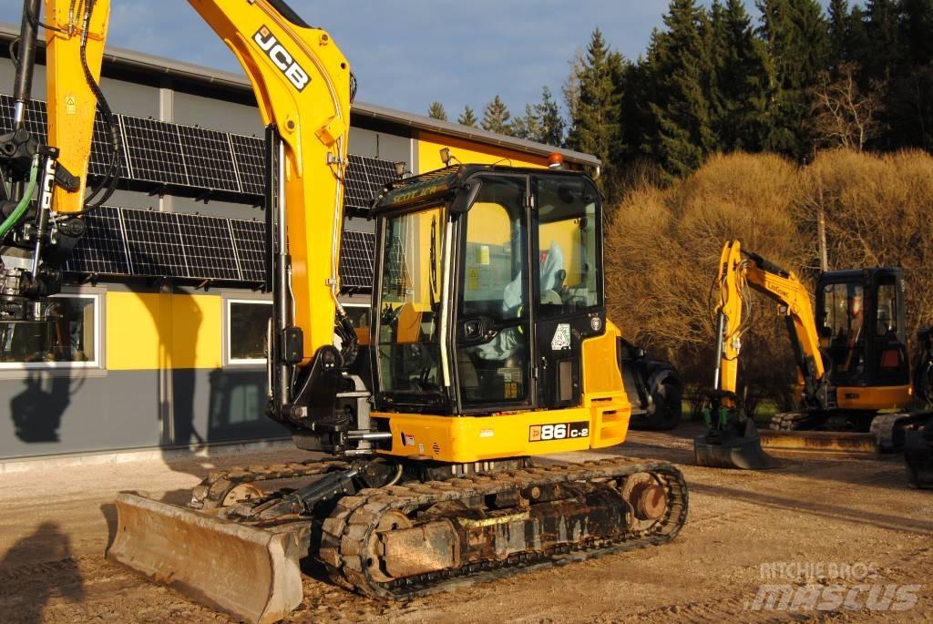 JCB 86 C-2 Väikeekskavaatorid 7t-12t