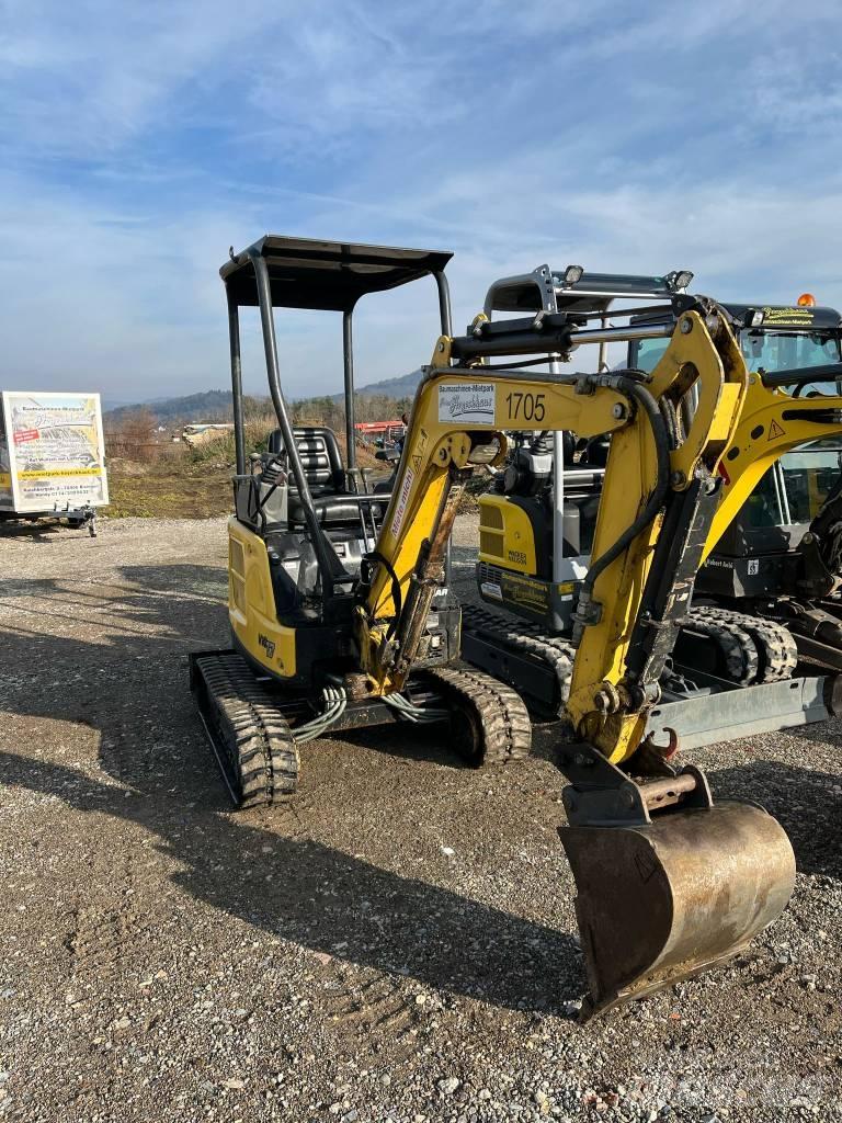 Yanmar Vio 17 Miniekskavaatorid < 7 t