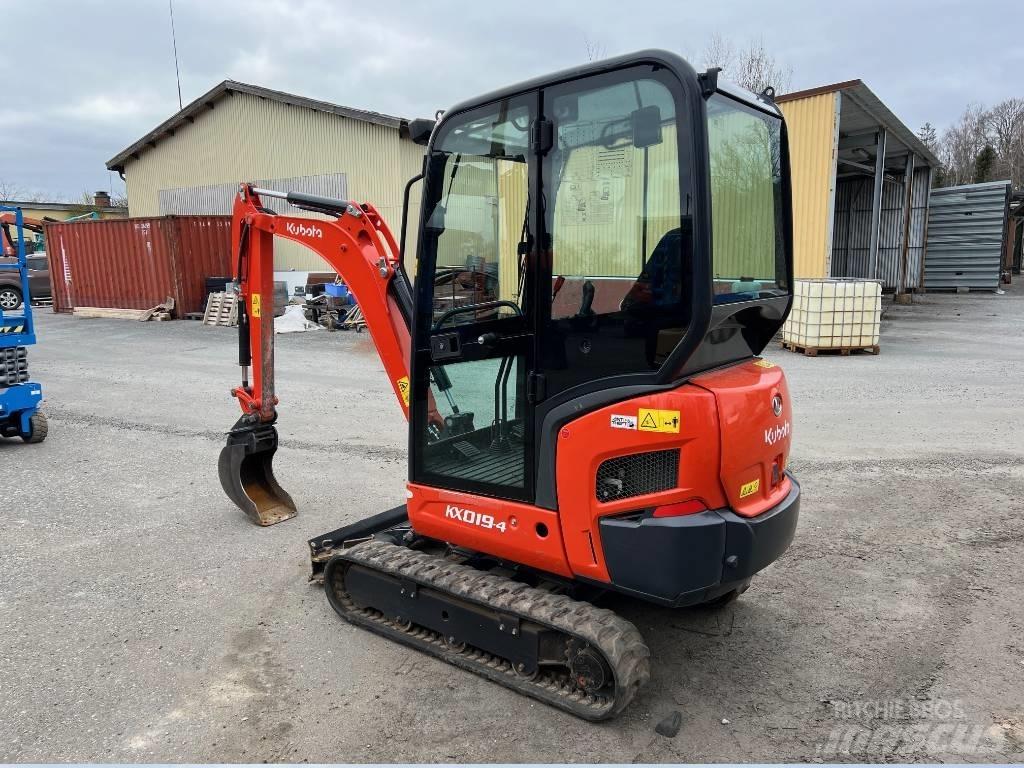 Kubota KX -019-4 Miniekskavaatorid < 7 t