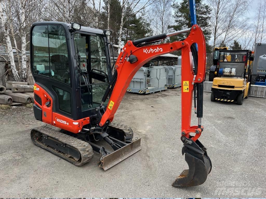 Kubota KX -019-4 Miniekskavaatorid < 7 t
