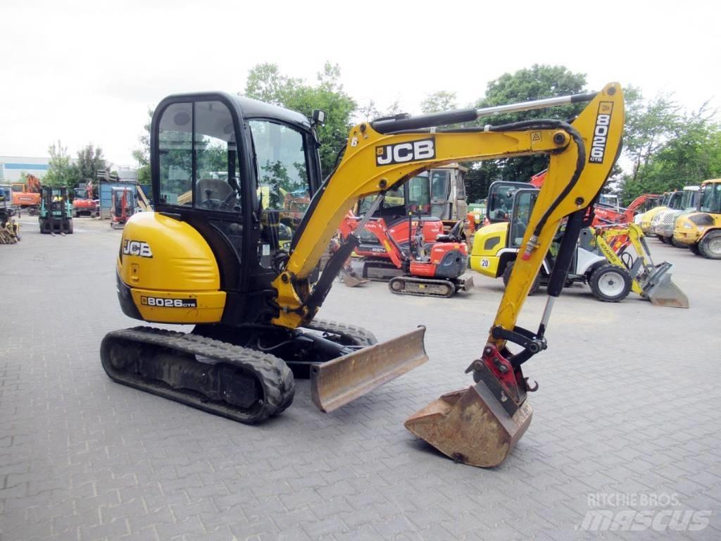 JCB 8026 CTS Miniekskavaatorid < 7 t