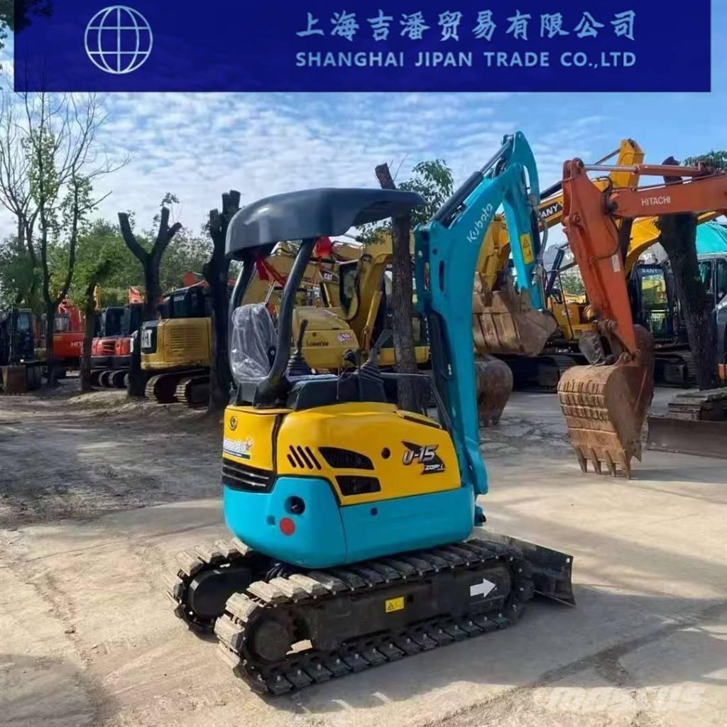 Kubota U 15 Roomikekskavaatorid