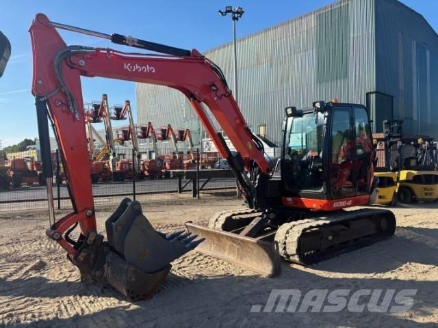 Kubota KX 080-4 Väikeekskavaatorid 7t-12t