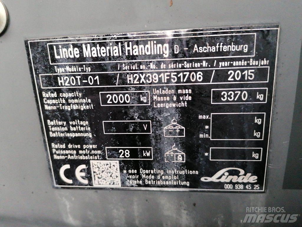 Linde H20T-01 Gaasitõstukid