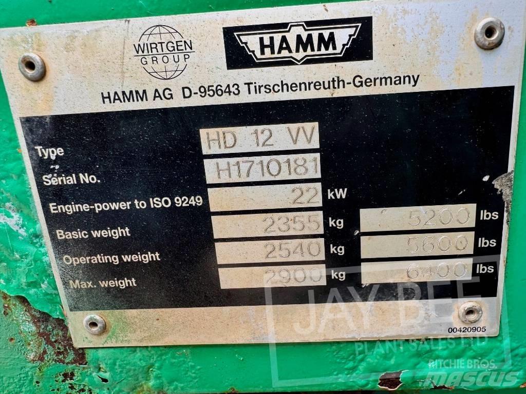 Hamm HD 12 Tandemrullid