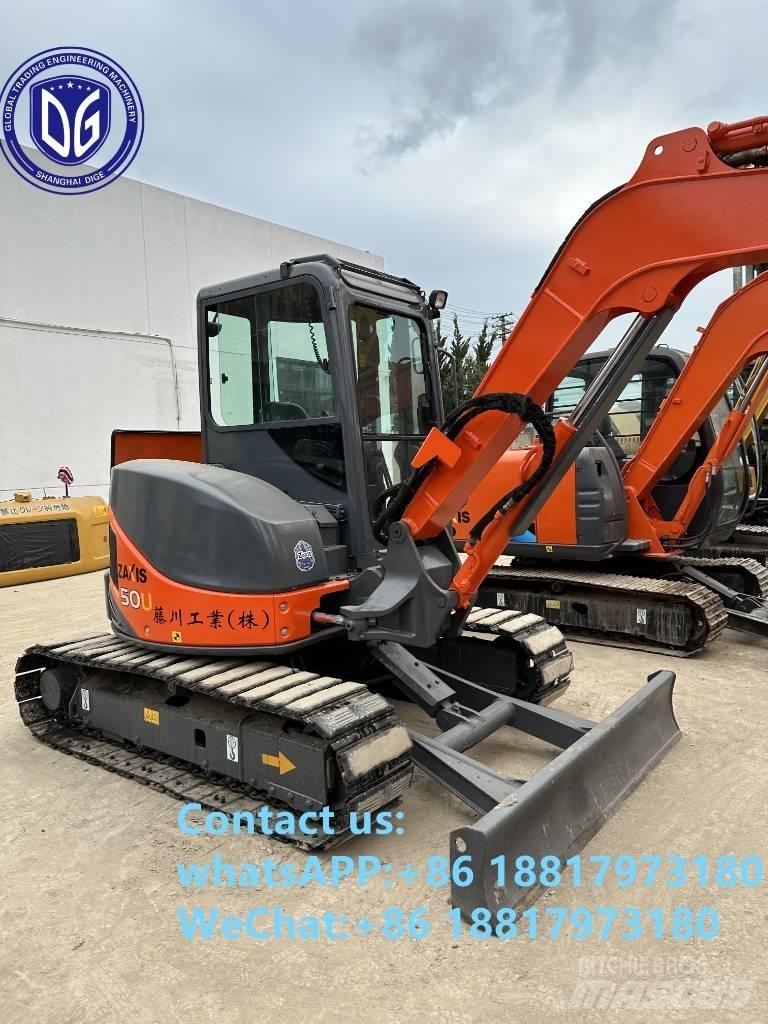 Hitachi ZX 50 U Miniekskavaatorid < 7 t