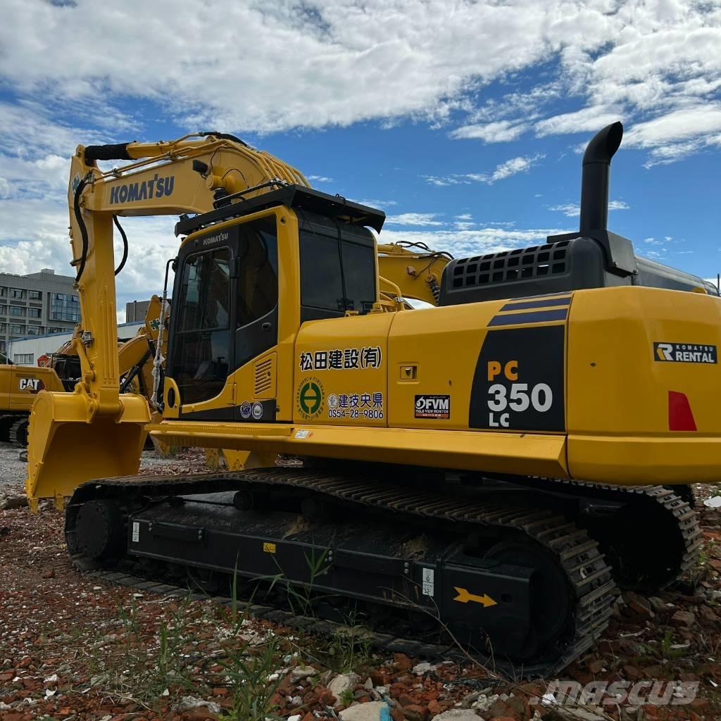 Komatsu 350-8 Roomikekskavaatorid
