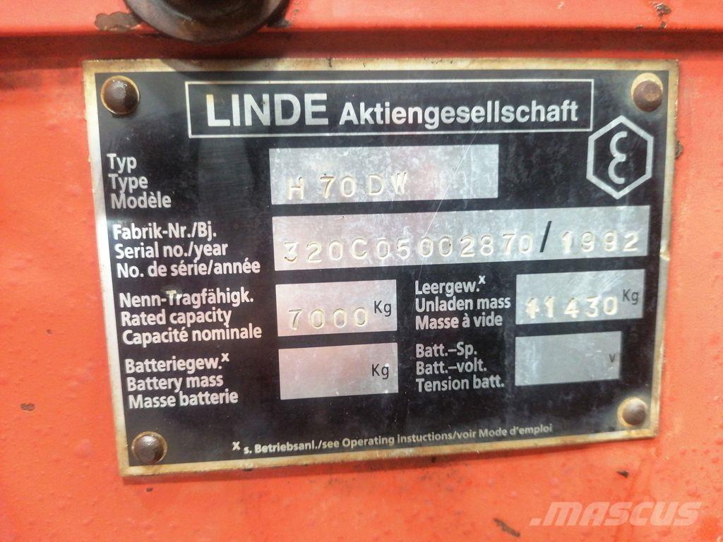 Linde H70DW Diiseltõstukid