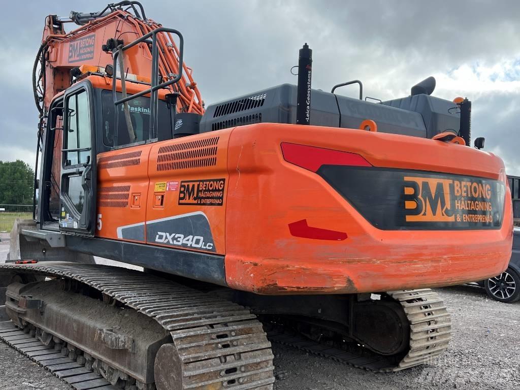 Doosan DX 340 LC-5 Roomikekskavaatorid