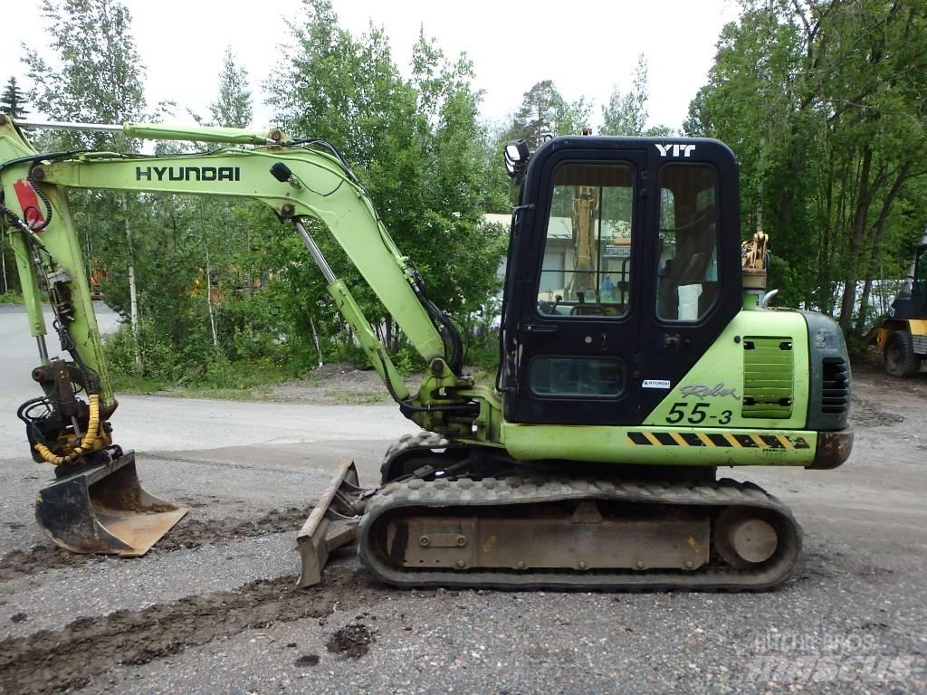 Hyundai Robex 55-3 Miniekskavaatorid < 7 t