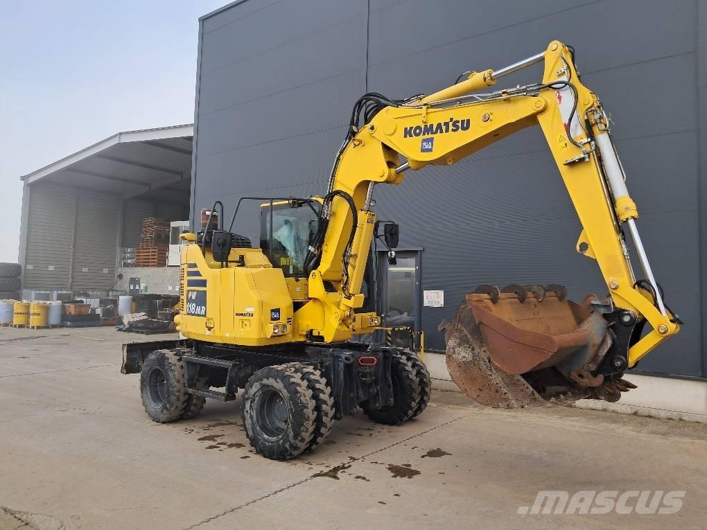Komatsu PW118MR-11 Ratasekskavaatorid