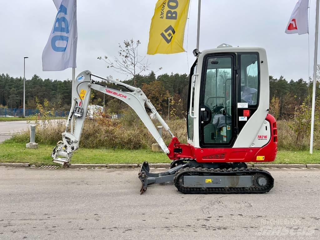 Takeuchi TB 216A V4 Miniekskavaatorid < 7 t