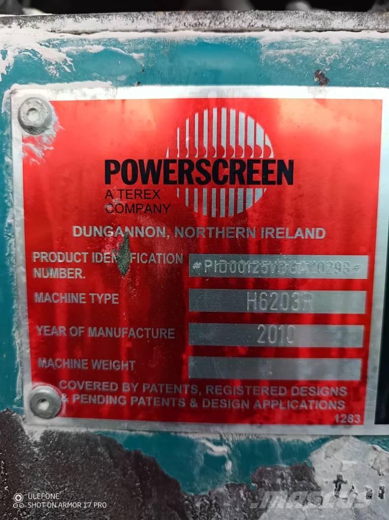 PowerScreen H6203 Iseliikuvad sõelad