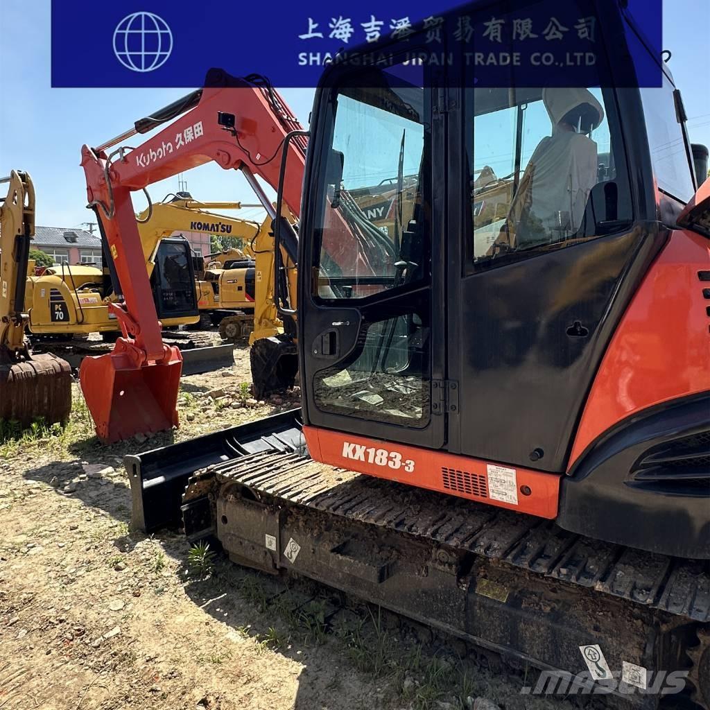 Kubota KX 183 Roomikekskavaatorid