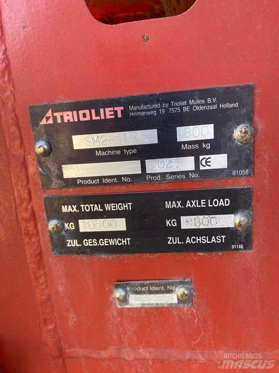 Trioliet SM2-12ZK Söödajagajad/mikserid