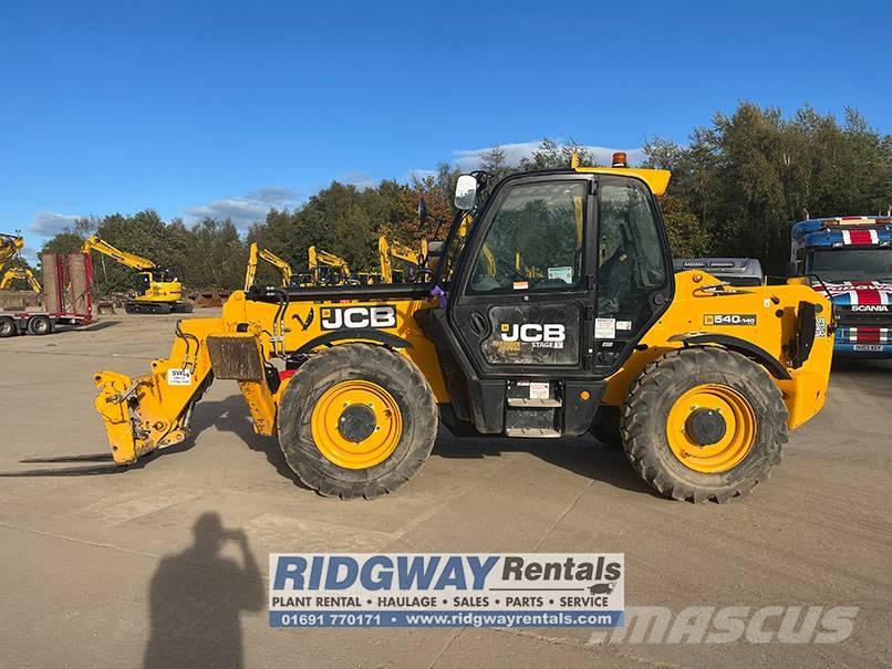 JCB 540-140 Teleskooplaadurid