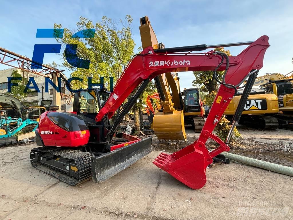 Kubota KX 183 Roomikekskavaatorid