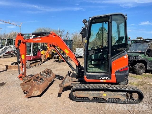 Kubota U 27-4 Miniekskavaatorid < 7 t