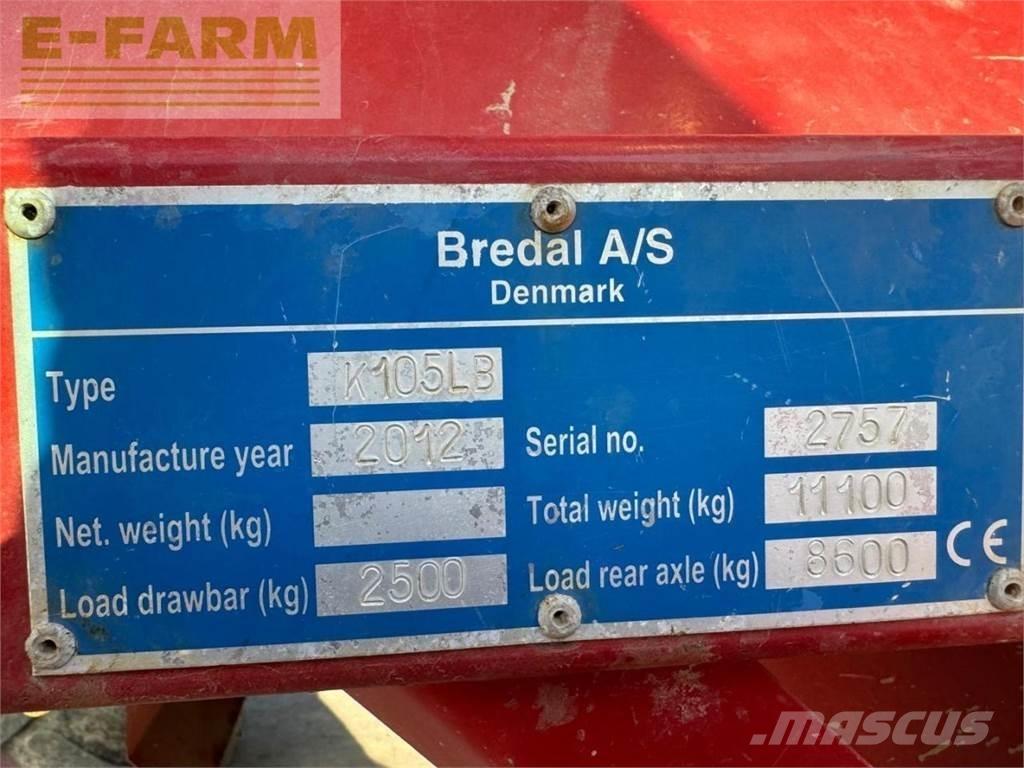 Bredal K105LB Mineraalväetise laoturid