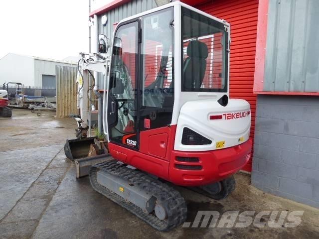 Takeuchi TB 230 Miniekskavaatorid < 7 t