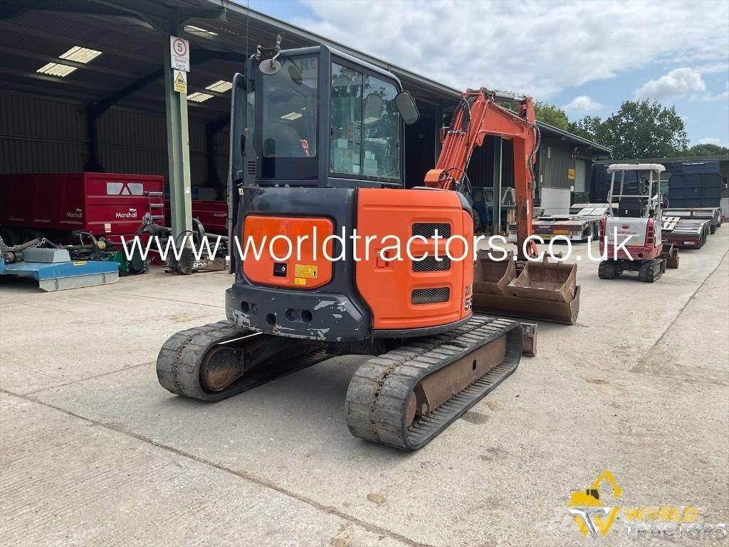 Hitachi Zaxis 55 U Väikeekskavaatorid 7t-12t