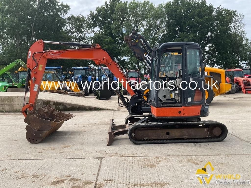 Hitachi Zaxis 55 U Väikeekskavaatorid 7t-12t