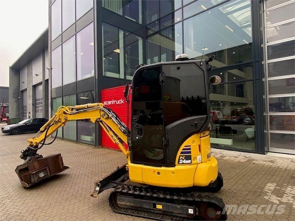 Komatsu PC24MR-5 Ratasekskavaatorid