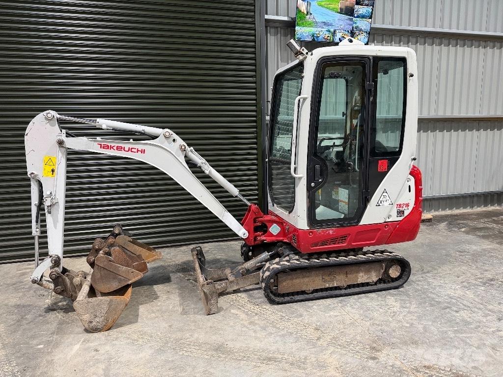 Takeuchi TB 216 Miniekskavaatorid < 7 t