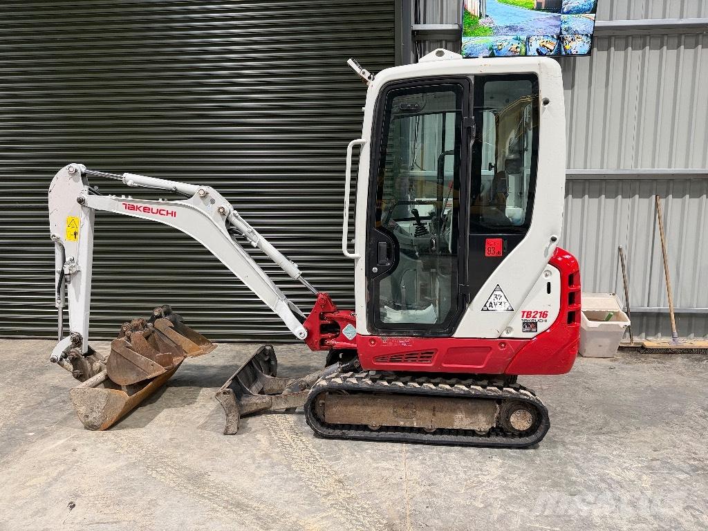 Takeuchi TB 216 Miniekskavaatorid < 7 t