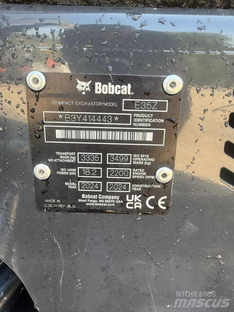 Bobcat E 35, 549h Miniekskavaatorid < 7 t