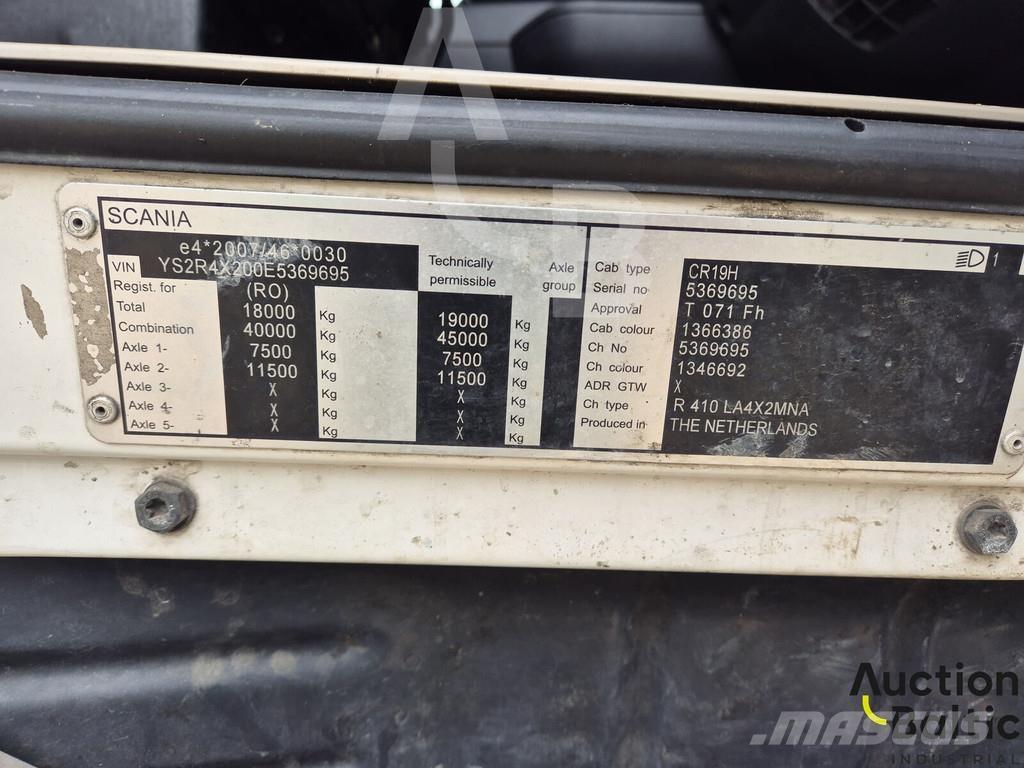 Scania R 410 Sadulveokid