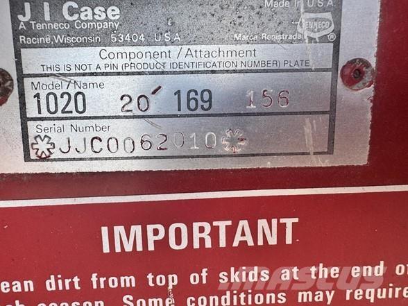 Case IH 1020 Kombainide heedrid