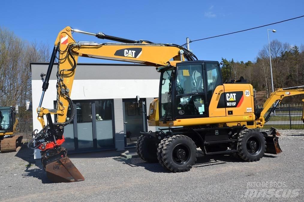 CAT M 315 F Ratasekskavaatorid