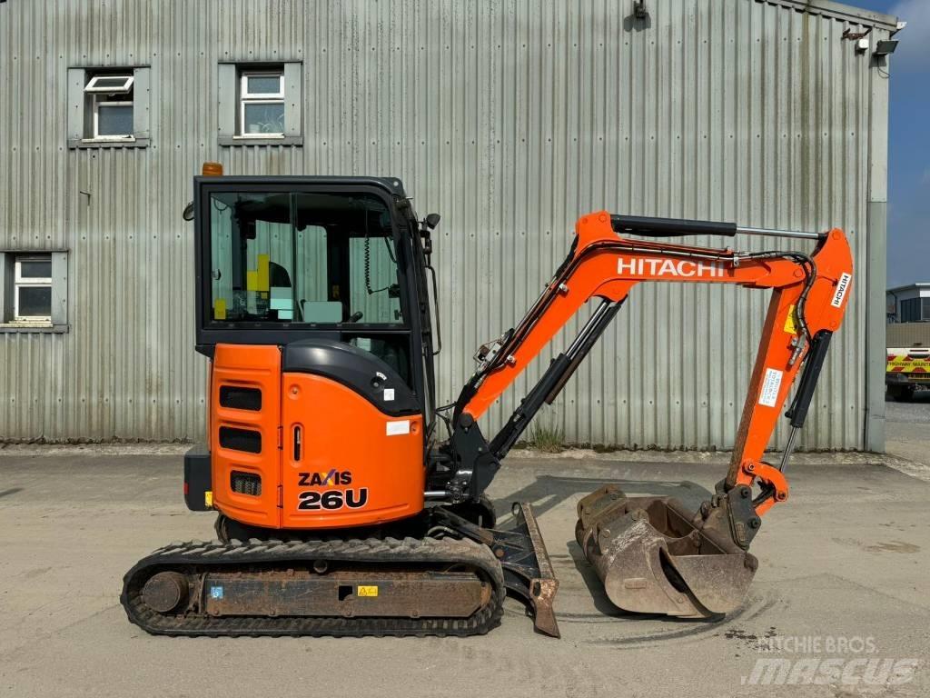 Hitachi ZX 26 U-5 Miniekskavaatorid < 7 t