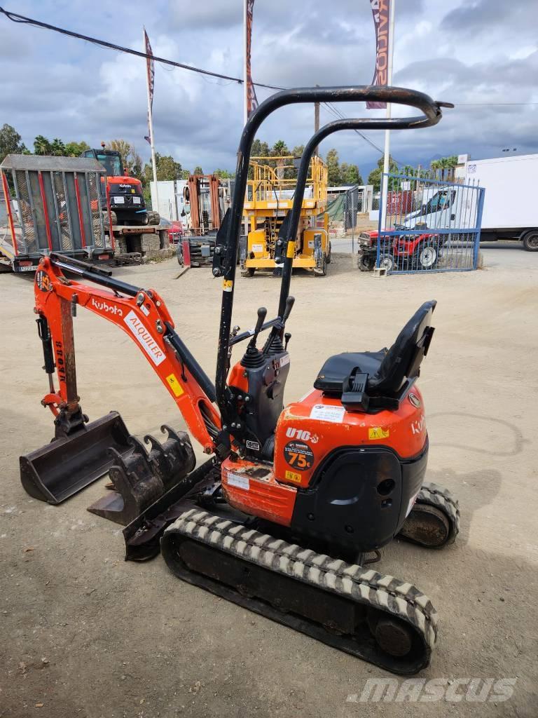 Kubota U 10-3 Miniekskavaatorid < 7 t