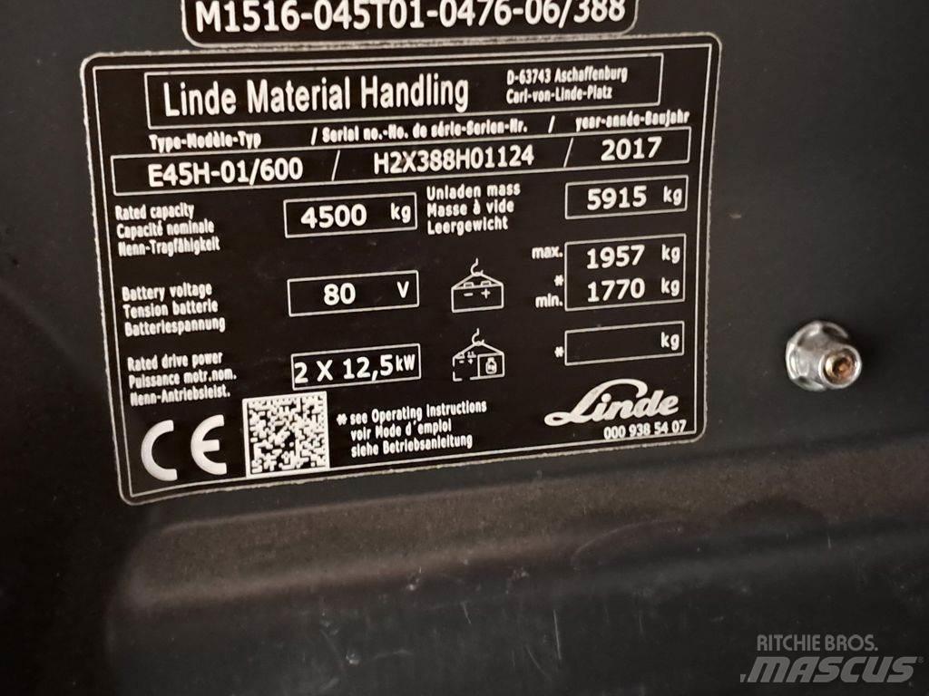 Linde E45H-01/600 Elektritõstukid