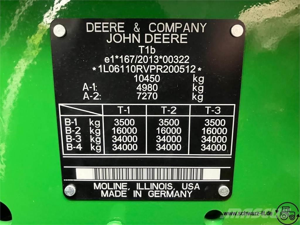 John Deere 6R 110 Traktorid