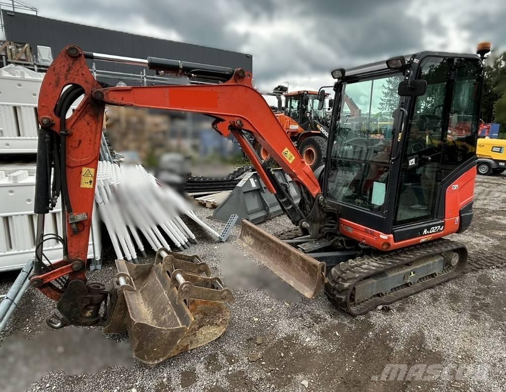 Kubota KX 027 Miniekskavaatorid < 7 t