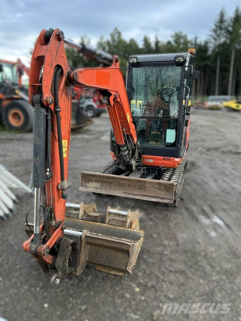 Kubota KX 027 Miniekskavaatorid < 7 t