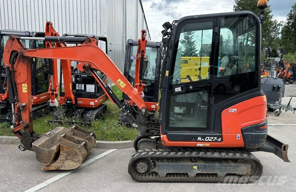 Kubota KX 027 Miniekskavaatorid < 7 t