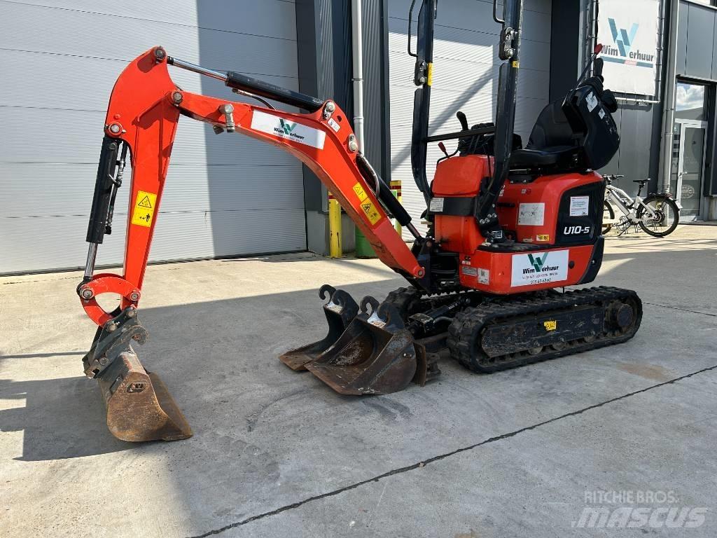 Kubota U 10-5 Miniekskavaatorid < 7 t