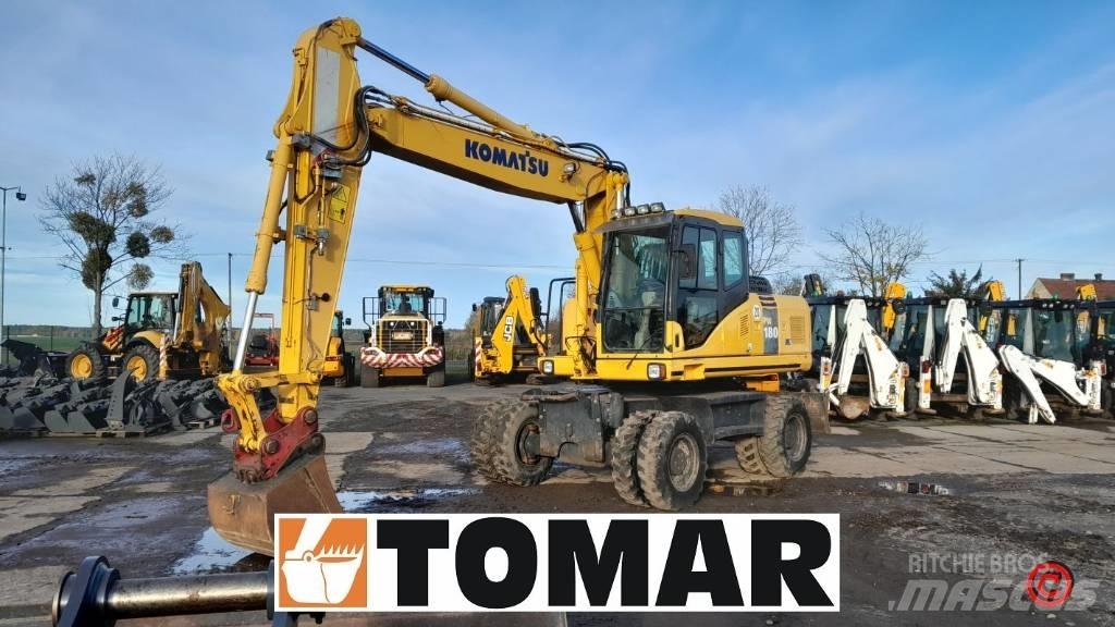 Komatsu PW 180-7 Ratasekskavaatorid