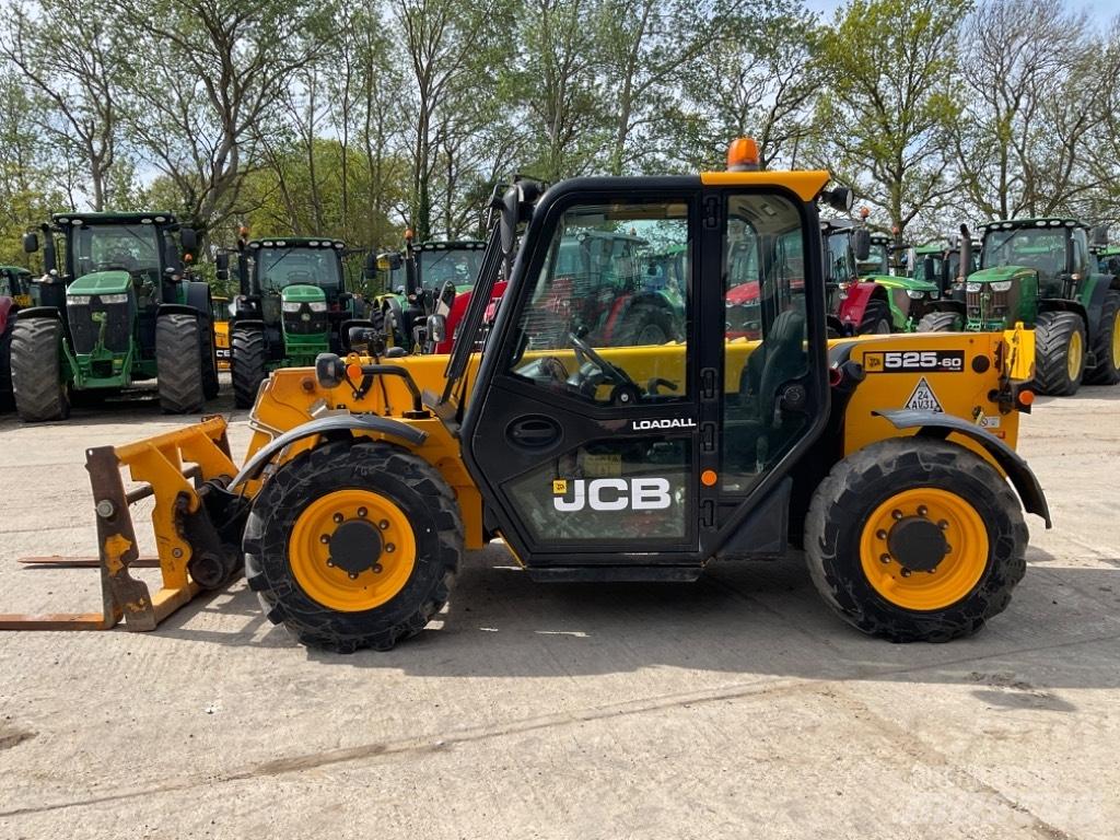 JCB 525-60 AGRI PLUS Põllumajanduslikud teleskoopkäitlejad