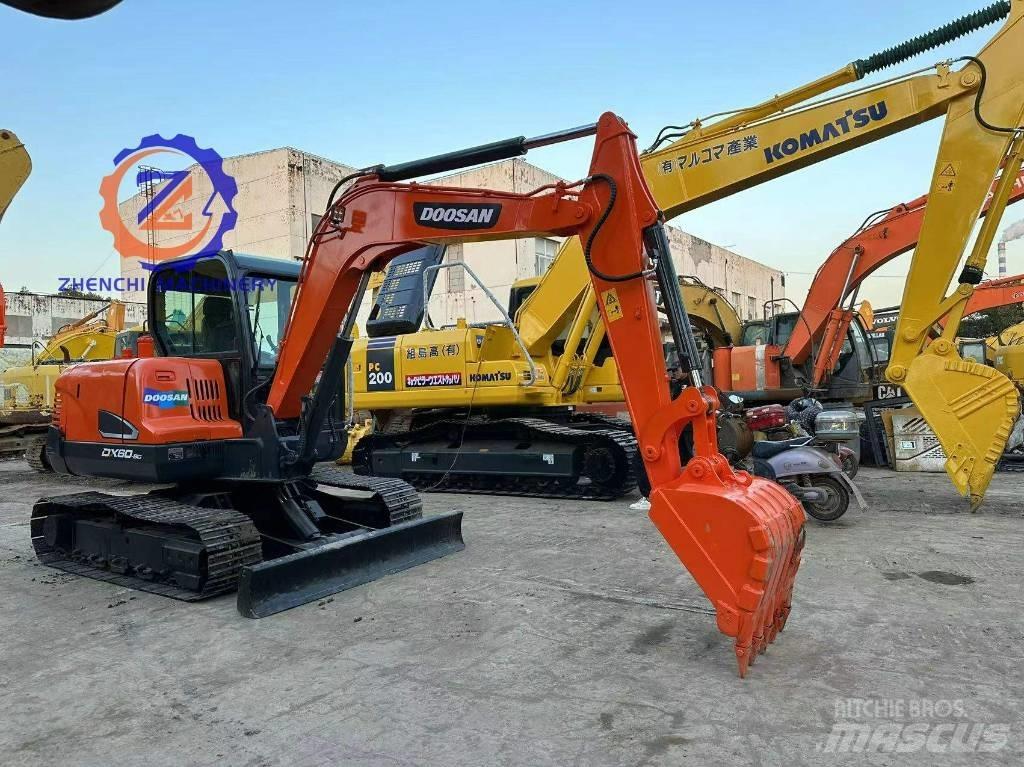 Doosan DX 60 Miniekskavaatorid < 7 t