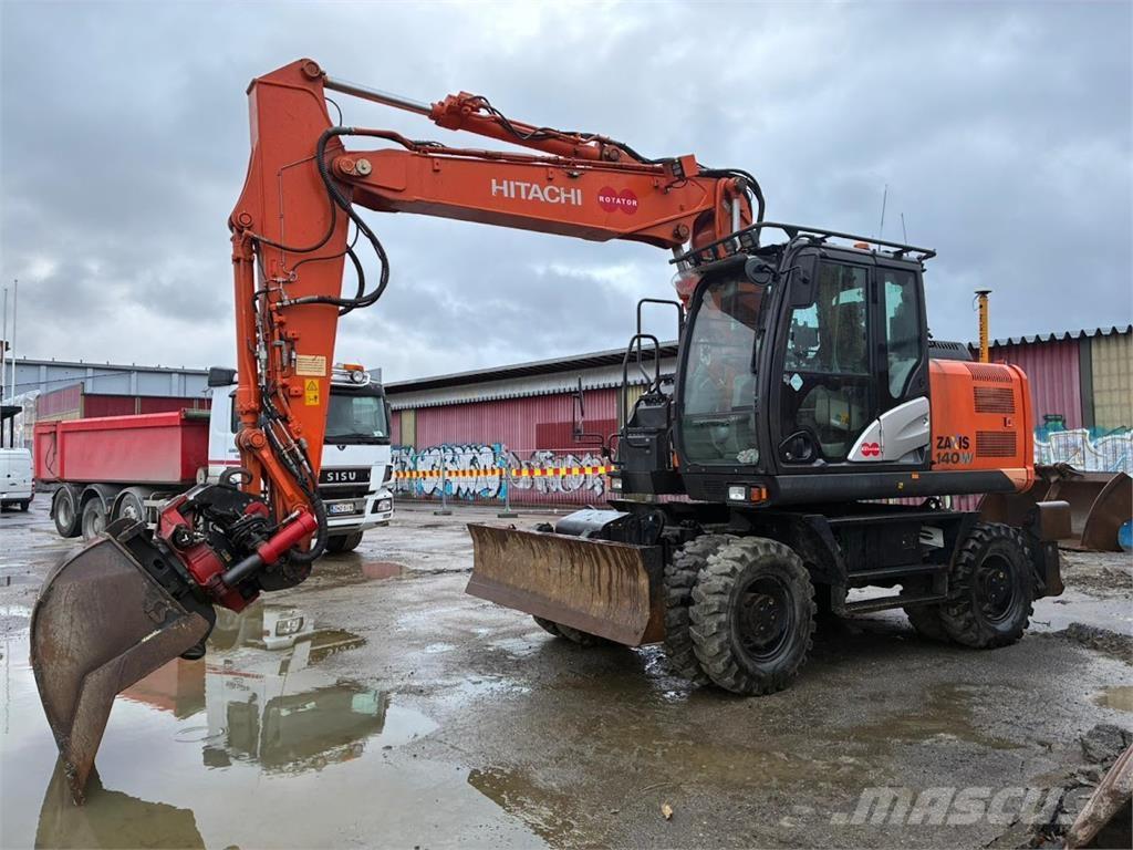 Hitachi ZX140W Ratasekskavaatorid
