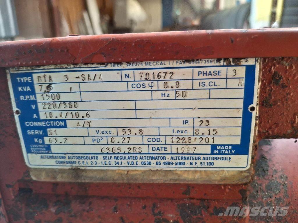 Komatsu 3D72-F2HA Mootorid