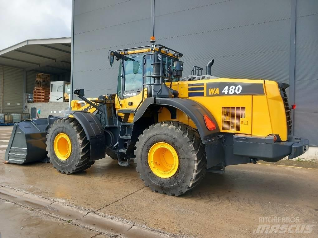 Komatsu WA480-8E0 Rataslaadurid