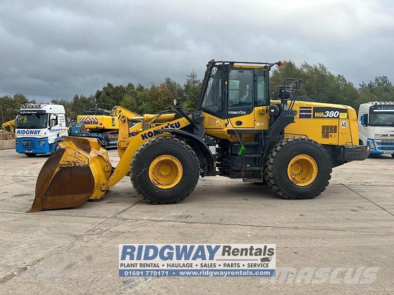 Komatsu wa380 Rataslaadurid